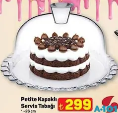 PAŞABAHÇE PETİTE KAPAKLI SERVİS TABAĞI